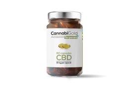 CannabiGold Terpenes+ Kapsułki wegańskie 60 x10 mg