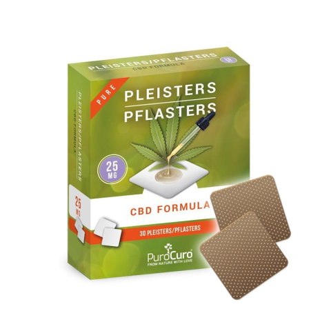 Plastry CBD PuroCuro (750mg CBD)