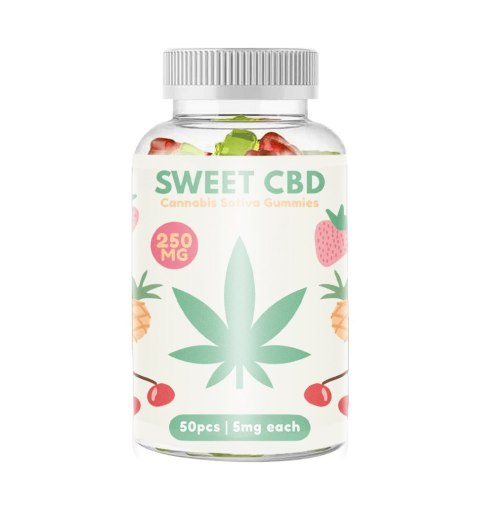 Żelki CBD - Sweet CBD 250 mg MIX SMAKÓW