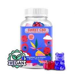 Żelki CBD - Sweet CBD 500 mg Summer Berry VEGAN żelki wegańskie