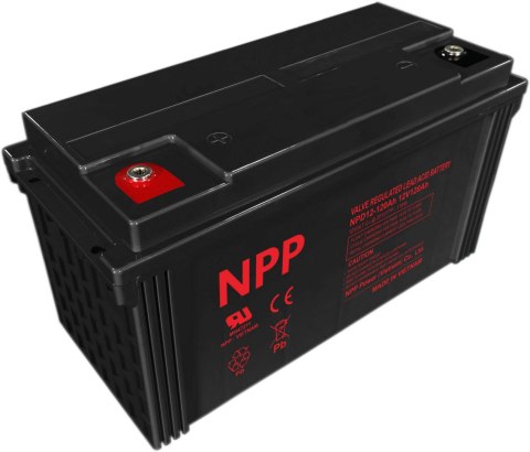 Akumulator NPD 12V 120Ah T16 NPP seria DEEP pasta NPP POWER EUROPE B.V.