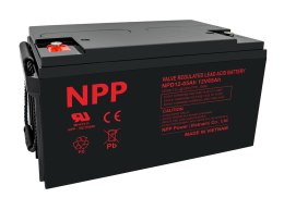 Akumulator NPD 12V 65Ah T14 NPP seria DEEP pasta NPP POWER