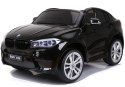 Auto Na Akumulator BMW X6M Czarne Dwuosobowy Fotel