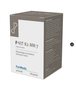 Witamina K2 MK-7 oraz inulina w formie proszku. Formeds