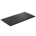 Blat biurka uniwersalny 158x80x1,8cm Kaskada Black SPACETRONIK