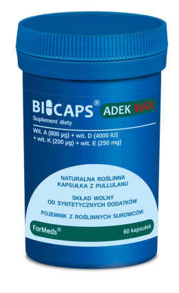 Formeds Bicaps ADEK max witaminy A+D+K+E