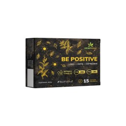 Be Positive (5 mg CBD, 3 mg CBG) Extract Complex Hemp King - 15 kapsułek