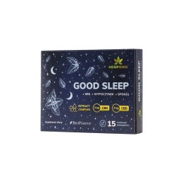 Good Sleep - 5mg CBD, 3mg CBN w kapsułce Extract Complex - kapsułki na sen - 15 kapsułek