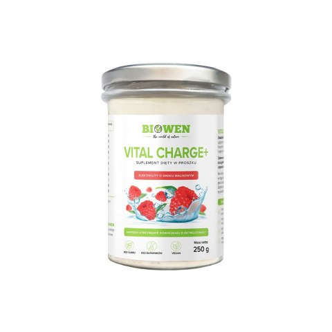 Elektrolity Vital Charge+ Biowen malinowe - 250 g