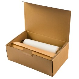 Papier pakowy plaster miodu + biały BOX BP-H38 80m Bublaki